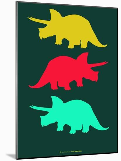 Dinosaur Family 7-NaxArt-Mounted Art Print