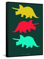 Dinosaur Family 7-NaxArt-Framed Stretched Canvas