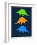 Dinosaur Family 8-NaxArt-Framed Art Print