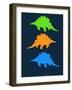 Dinosaur Family 8-NaxArt-Framed Art Print