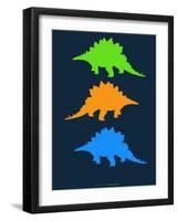 Dinosaur Family 8-NaxArt-Framed Art Print