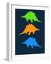 Dinosaur Family 8-NaxArt-Framed Art Print