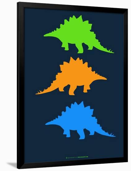 Dinosaur Family 8-NaxArt-Framed Art Print