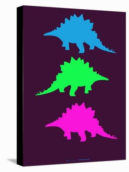 Dinosaur Family 9-NaxArt-Stretched Canvas