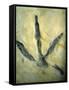 Dinosaur Footprint-Sinclair Stammers-Framed Stretched Canvas