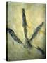Dinosaur Footprint-Sinclair Stammers-Stretched Canvas