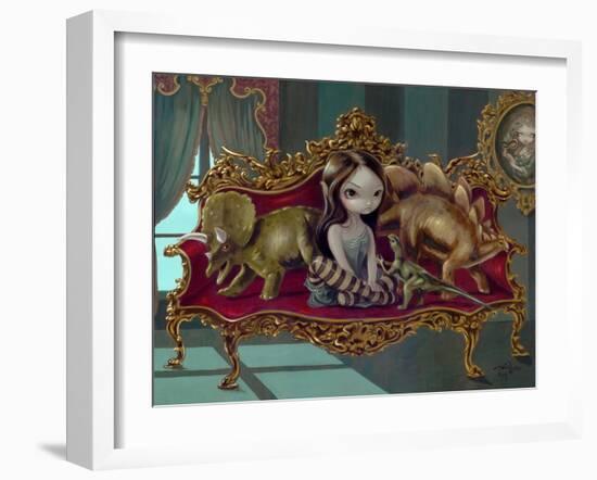 Dinosaur Friends I-Jasmine Becket-Griffith-Framed Art Print