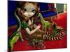 Dinosaur Friends III-Jasmine Becket-Griffith-Mounted Art Print