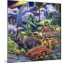 Dinosaur Friends-Jenny Newland-Mounted Giclee Print