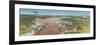 Dinosaur National Monument Panorama. Late Jurassic of North America-null-Framed Art Print