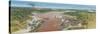 Dinosaur National Monument Panorama. Late Jurassic of North America-null-Stretched Canvas