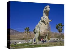 Dinosaur Roadside Attraction at Cabazon, Greater Palm Springs Area, California, USA-Richard Cummins-Stretched Canvas