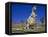 Dinosaur Roadside Attraction at Cabazon, Greater Palm Springs Area, California, USA-Richard Cummins-Framed Stretched Canvas