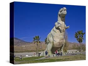 Dinosaur Roadside Attraction at Cabazon, Greater Palm Springs Area, California, USA-Richard Cummins-Stretched Canvas
