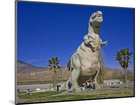 Dinosaur Roadside Attraction at Cabazon, Greater Palm Springs Area, California, USA-Richard Cummins-Mounted Photographic Print