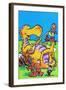 Dinosaur Serenade-Tom Eaton-Framed Giclee Print