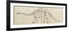 Dinosaur Study I-Ethan Harper-Framed Premium Giclee Print