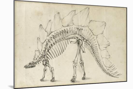 Dinosaur Study III-Ethan Harper-Mounted Art Print