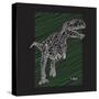 Dinosaur T Rex Illustration , Typography, T-Shirt Graphics, Vectors-Syquallo-Stretched Canvas