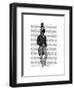 Dinosaur TRex Man 2-Fab Funky-Framed Art Print