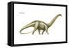 Dinosaur-Encyclopaedia Britannica-Framed Stretched Canvas