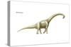 Dinosaur-Encyclopaedia Britannica-Stretched Canvas