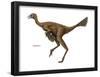 Dinosaur-Encyclopaedia Britannica-Framed Poster