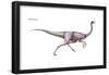 Dinosaur-Encyclopaedia Britannica-Framed Poster