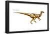 Dinosaur-Encyclopaedia Britannica-Framed Poster