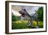 Dinosaur-Lukas Uher-Framed Photographic Print