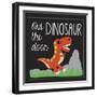 Dinosaur-Erin Clark-Framed Premium Giclee Print