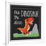 Dinosaur-Erin Clark-Framed Giclee Print