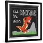 Dinosaur-Erin Clark-Framed Giclee Print