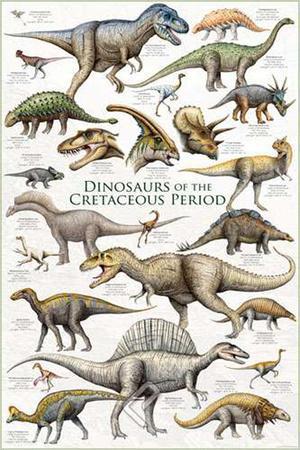 Dinosaurs - Cretaceous Period' Prints