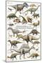 Dinosaurs - Cretaceous Period-null-Mounted Poster