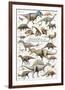 Dinosaurs, Cretaceous Period-null-Framed Premium Giclee Print