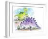 Dinosaurs - Humpty Dumpty-Amy Wummer-Framed Giclee Print