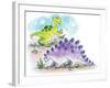 Dinosaurs - Humpty Dumpty-Amy Wummer-Framed Giclee Print