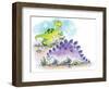 Dinosaurs - Humpty Dumpty-Amy Wummer-Framed Premium Giclee Print