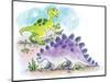 Dinosaurs - Humpty Dumpty-Amy Wummer-Mounted Premium Giclee Print