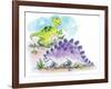 Dinosaurs - Humpty Dumpty-Amy Wummer-Framed Giclee Print