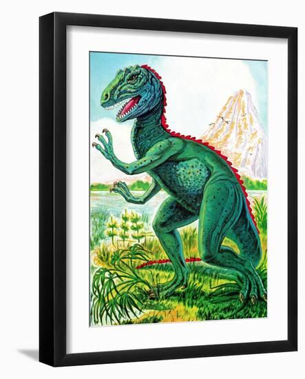 Dinosaurs - Jack & Jill-Edward F. Cortese-Framed Premium Giclee Print