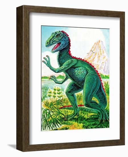 Dinosaurs - Jack & Jill-Edward F. Cortese-Framed Giclee Print