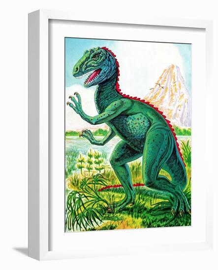 Dinosaurs - Jack & Jill-Edward F. Cortese-Framed Giclee Print