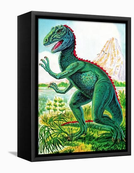 Dinosaurs - Jack & Jill-Edward F. Cortese-Framed Stretched Canvas