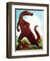 Dinosaurs - Jack & Jill-Edward F. Cortese-Framed Premium Giclee Print