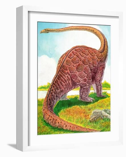 Dinosaurs - Jack & Jill-Edward F. Cortese-Framed Giclee Print