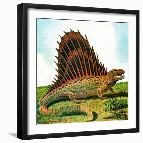 Dinosaurs - Jack & Jill-Edward F. Cortese-Framed Giclee Print