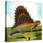 Dinosaurs - Jack & Jill-Edward F. Cortese-Stretched Canvas