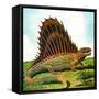 Dinosaurs - Jack & Jill-Edward F. Cortese-Framed Stretched Canvas